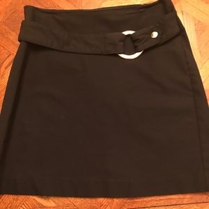 BLACK CACHE MINI SKIRT - SIZE 2